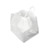Bag #6.5 14X11.5X12 IN High-Density Polyethylene (HDPE) 3MIL White With Soft Loop Handle Closure 200/Case