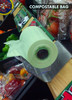 Pull-N-Pak® Produce Bag Roll Mini 15X20 IN Plastic 6MIC Green Child Warning 90 Count/Roll 40 Rolls/Case 3600 Count/Case