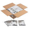 Sandwich Bag 8X2X6 IN Foil-Lined Paper Silver 1000/Case