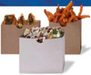 Bagcraft® Snack Bag 3.5X1.75X3.375 IN Wax Coated Paper Kraft Grease Resistant 1000/Case
