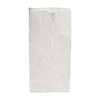 Grocery Bag #8 6.125X4.1666X12.4375 IN Paper White 500/Pack