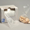 Utility Bag 12X18 IN High-Density Polyethylene (HDPE) 0.5MIL Clear With Open Ended Closure With Ties Flat 1000/Roll