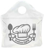 Pak-Sher® Super Wave® Style Bag High-Density Polyethylene (HDPE) Frosted Clear Tamper-Resistant 250/Case