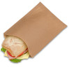 Bagcraft® Sandwich Pastry Bag 6.5X1X8 IN Dry Wax Paper Kraft 2000/Case