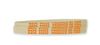 Napa Cabbage Rubber Band 5.5X0.375 IN Rubber Latex White Orange 1/Bag