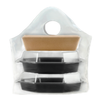 Bag 15x14+5BG White With Wave Top Closure 1000/Case