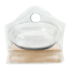 Wave Bag 19X18+9.5 IN Plastic 1.4MIL White 500/Case