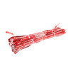 Green Leaf Lettuce Twist Tie 18X0.375 IN Paper Metal 300/Pack