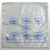 Bag 10X8.5+2 IN HDPE 0.5MIL Clear Blue Monday With Lip & Flip Closure Portion Bag Saddlepack Flat 2000/Case