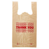 Shopper Bag 11.5X6.5X22 IN HDPE 17MIC Beige T-Sack 500/Case