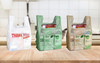 Hippo Sak® Bag 12.5X7.5X20.6 IN Plastic 15.5MIC Green Gusset 1400/Case