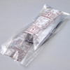 Meat Bag 6X3X15 IN LDPE 1.5MIL Clear Safe Handling Printed With Open Ended Closure Gusset 1000/Case