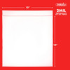 Bag 10X10 IN Low-Density Polyethylene (LDPE) 2MIL Clear With Zipper Closure Reclosable 1000/Case