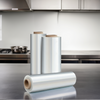 Multi-Purpose Cling Film Roll 13.75IN X3280FT Plastic 12MIC 47 Gauge Clear Stretch 2/Case