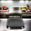 Dyne-A-Pak 4PL Meat Tray 9.125X7.125X1.25 IN Polystyrene Foam Black 400/Case