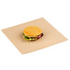 Sandwich Wrap 12X12 IN Paper Natural Plain Grease Resistant 5000/Case