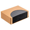 Steak & Butcher Paper Sheets 12X9 IN Black Plain 1000/Case