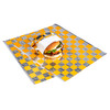 Sandwich Wrap 13X10.5 IN Foil Gold Check 2000/Case