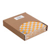 Sandwich Wrap 13X10.5 IN Foil Gold Check 2000/Case