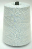 Twine Blue White Cotton 4PLY Cone 1/Roll