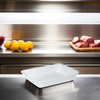 4DD Meat Tray 7.25X9.25X1.75 IN Polystyrene Foam White Heavy 400/Case