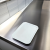 1014 Meat Tray 14X10X0.75 IN Polystyrene Foam White Rectangle 100/Case