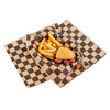 Sandwich Wrap 12X12 IN Dry Wax Paper Natural Black Check Design 5000/Case
