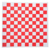 Sandwich Wrap Sheet 12X12 IN Paper Red Check Grease Resistant 5000/Case