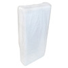7S Supermarket Tray 14.625X5.625X0.67 IN Polystyrene Foam White Rectangle 250/Case