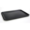Dyne-A-Pak 1014 Meat Tray 14X9.75X0.75 IN Polystyrene Foam Black 100/Case