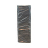 10S Tray 10.75X5.7X0.65 IN Polystyrene Foam Black Rectangle 500/Case