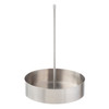 Slider Onion Ring Tower Stand 7X7X10 IN Stainless Steel Round With Base Brushed Dishwasher Safe 1/Each