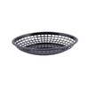 Basket Jumbo 11.75X9X1.875 IN Polypropylene Homopolymer (PPH) Black Oval 36/Case
