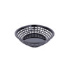 Basket Jumbo 11.75X9X1.875 IN Polypropylene Homopolymer (PPH) Black Oval 36/Case
