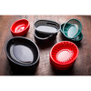 Basket Jumbo 11.75X9X1.875 IN Polypropylene Homopolymer (PPH) Black Oval 36/Case
