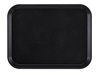 Cafeteria Tray 12X16 IN Black Dishwasher Safe Stackable 1/Each