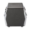 Dixie® Napkin Dispenser 6X7.50X5.375 IN Chrome Black Steel Tabletop 1/Each