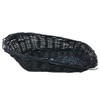 Basket 15X6.75 IN Black Gourmet Imported 1/Each