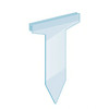 kostklip® PowerGrip® Sign Holder 3.875X5 IN Clear Ice Spear 25/Pack