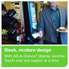Tork Xpressnap® Napkin Dispenser 9.25X9.25X24.5 IN Black Plastic Stand 1/Each