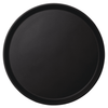 Camtread® Serving Tray 18 IN Black Round Non-Skid Dishwasher Safe 1/Each