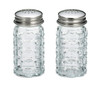 Nostalgia Collection™ Salt & Pepper Shaker 2 OZ Glass Flat Top Hand Wash 1/Each