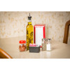 Salt & Pepper Shaker 1.5X4 IN 2 OZ Glass Square Mushroom Top 1/Each