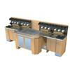 Coffee Condiment Rack 144 IN Black 1/Case