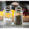 Salt & Pepper Shaker Top 2 OZ Glass Panelled Mushroom Top Hand Wash 1/Each