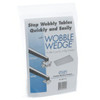 Table Wedge 7X5X2 IN Plastic 30/Pack