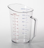 Measuring Cup 2 QT PC Clear Graduations Dishwasher Safe 1/Each