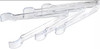 Carlisle Foodservice Products® Salad Serving Tongs 6 IN PC Clear 1/Each