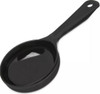 Carlisle Foodservice Products® Portion Spoon 3.88X8.59X1.25 IN 6 OZ Acetal Black Solid Short Handle Flat Bottom 1/Each