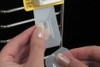 Merchandising Strip 23 IN HDPE 24MIL Natural 12 Stations Perforated With Hanging Hole 1/Each